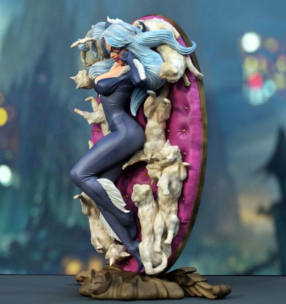 P站图纸印象馆 EXCLUSIVE 漫威 蜘蛛侠 黑猫 EXCLUSIVE 漫威 蜘蛛侠 黑猫