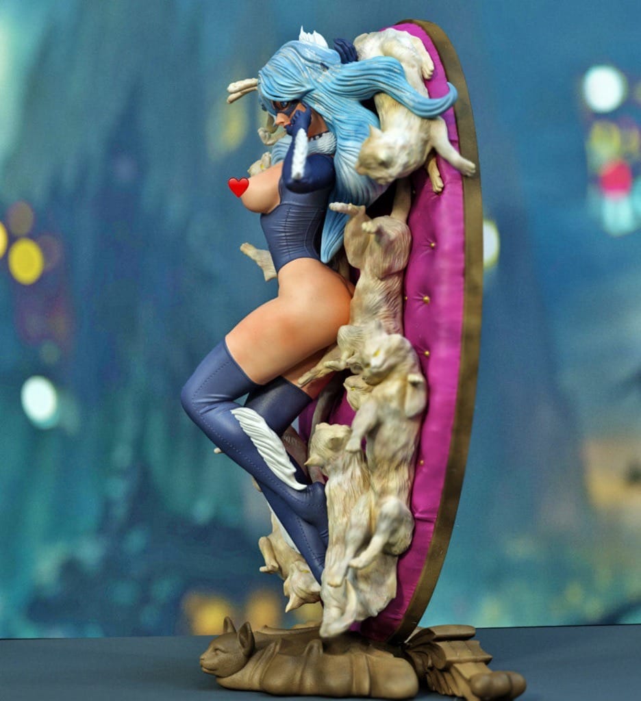 P站图纸印象馆 EXCLUSIVE 漫威 蜘蛛侠 黑猫 EXCLUSIVE 漫威 蜘蛛侠 黑猫