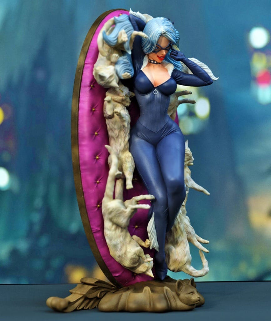 P站图纸印象馆 EXCLUSIVE 漫威 蜘蛛侠 黑猫 EXCLUSIVE 漫威 蜘蛛侠 黑猫