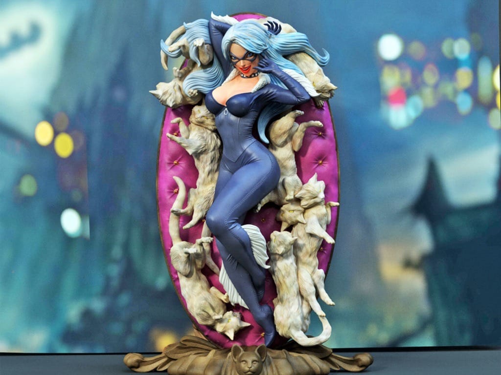 P站图纸印象馆 EXCLUSIVE 漫威 蜘蛛侠 黑猫 EXCLUSIVE 漫威 蜘蛛侠 黑猫