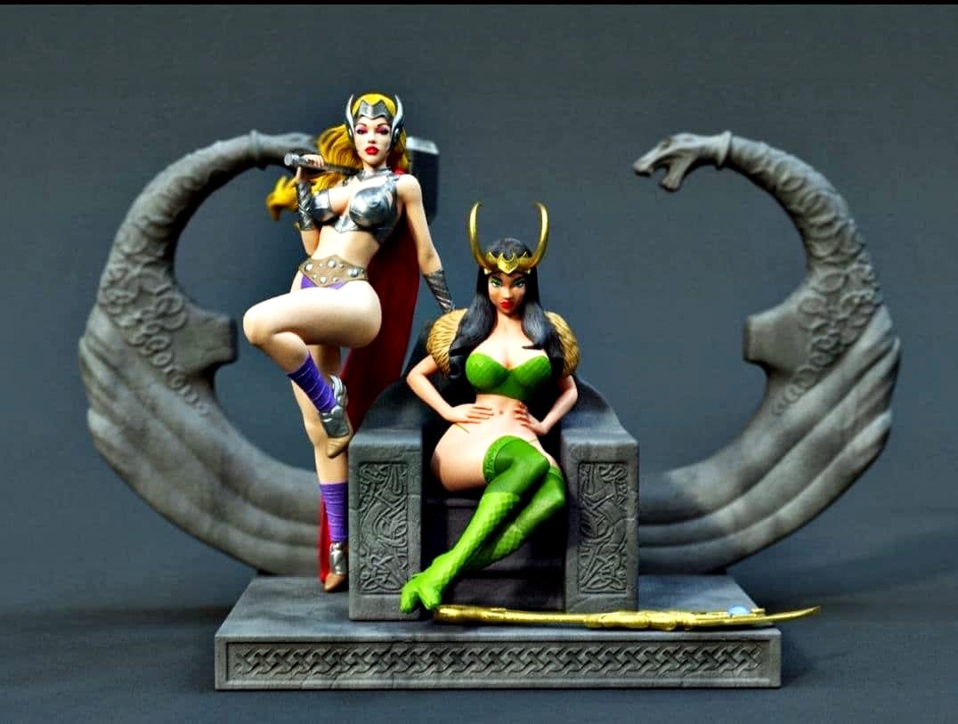 P站图纸印象馆 EXCLUSIVE 漫威 雷神 洛基 EXCLUSIVE 漫威 雷神 洛基