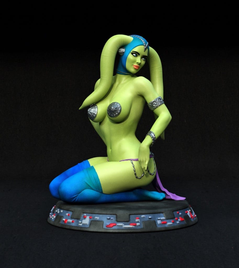 P站图纸印象馆 EXCLUSIVE 星球大战 奥拉 EXCLUSIVE 星球大战 奥拉