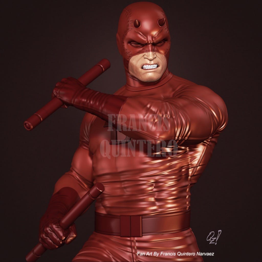 P站图纸印象馆 Francis Quez 漫威 超胆侠 Francis Quez 漫威 超胆侠