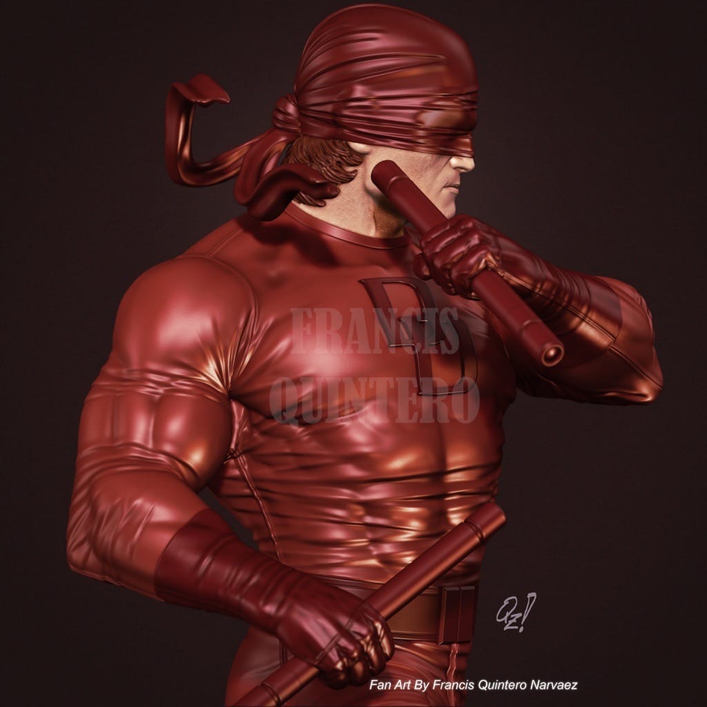 P站图纸印象馆 Francis Quez 漫威 超胆侠 Francis Quez 漫威 超胆侠