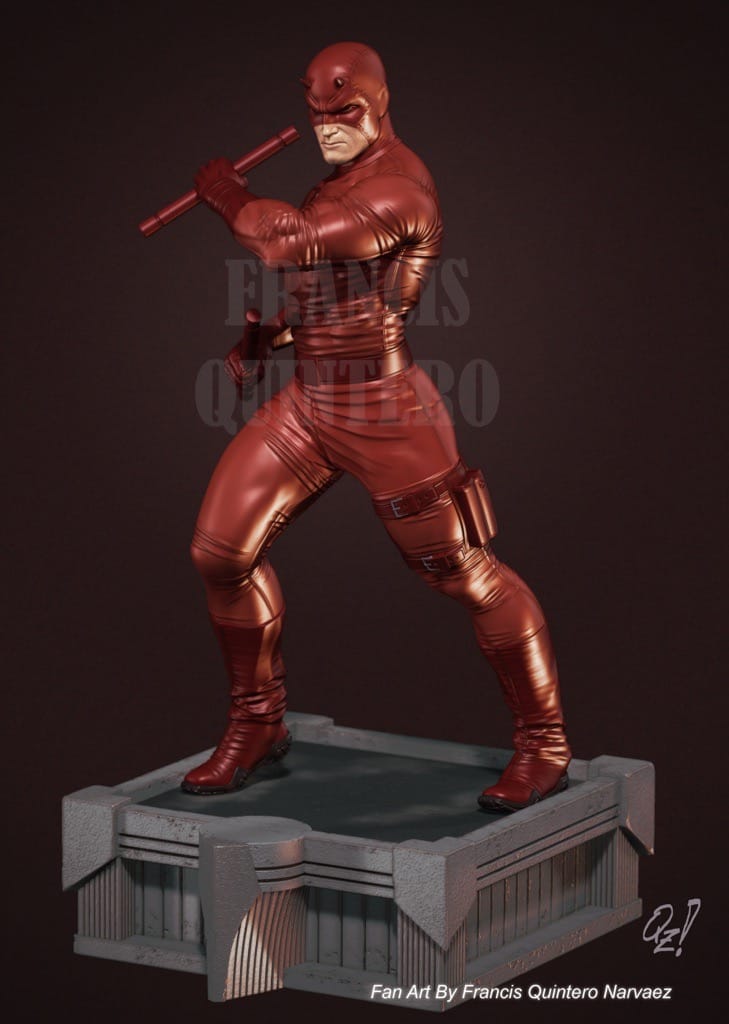 P站图纸印象馆 Francis Quez 漫威 超胆侠 Francis Quez 漫威 超胆侠