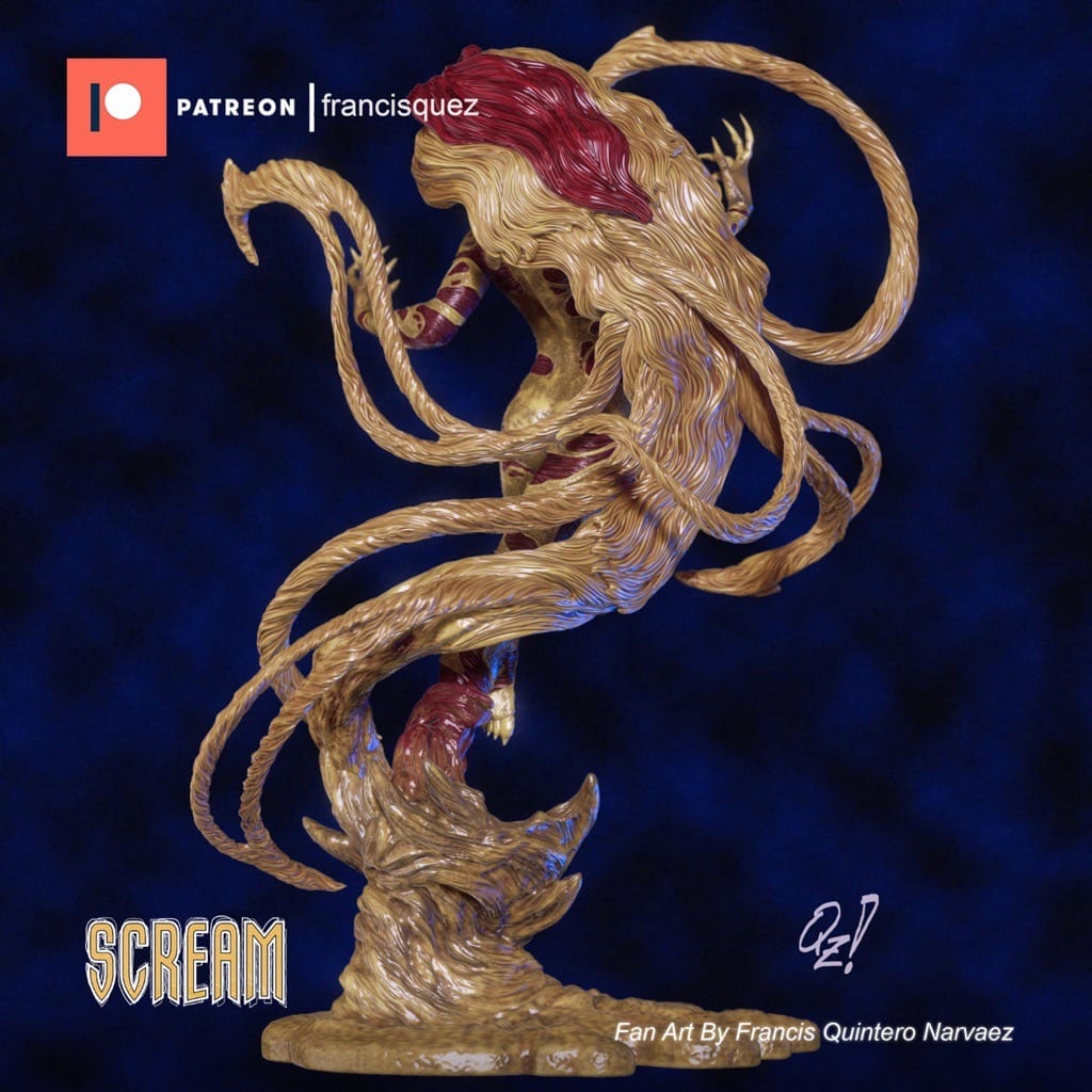 P站图纸印象馆 Francis Quez 漫威 绝对屠杀 嚎叫 Francis Quez 漫威 绝对屠杀 嚎叫