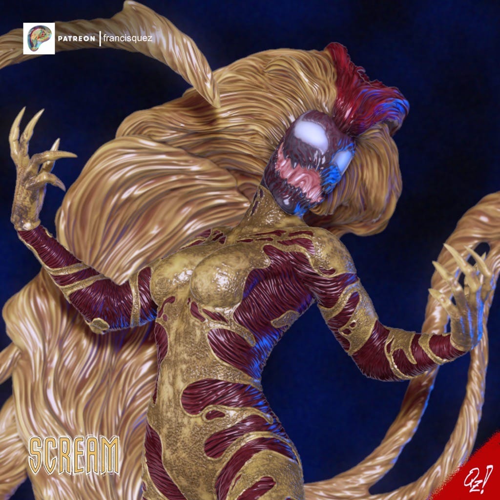 P站图纸印象馆 Francis Quez 漫威 绝对屠杀 嚎叫 Francis Quez 漫威 绝对屠杀 嚎叫