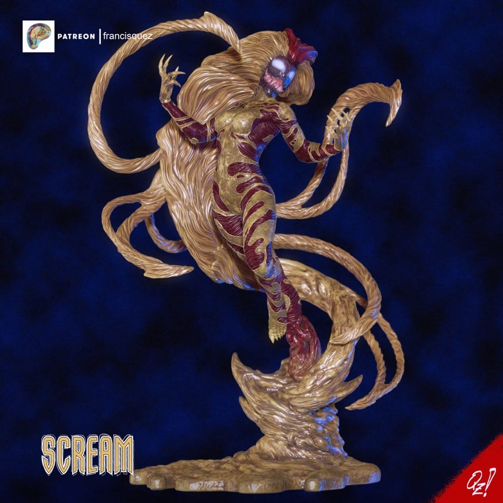 P站图纸印象馆 Francis Quez 漫威 绝对屠杀 嚎叫 Francis Quez 漫威 绝对屠杀 嚎叫