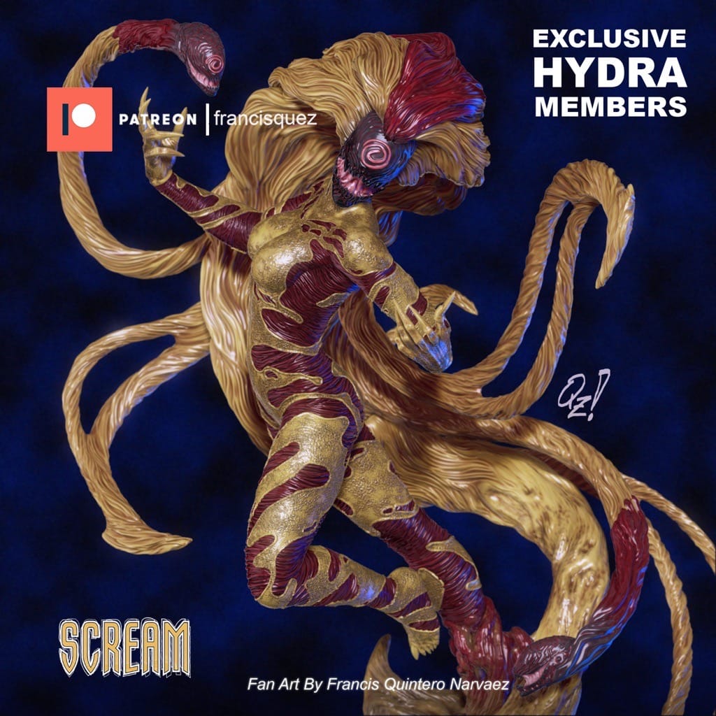 P站图纸印象馆 Francis Quez 漫威 绝对屠杀 嚎叫 Francis Quez 漫威 绝对屠杀 嚎叫