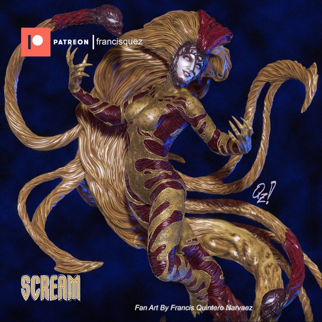 P站图纸印象馆 Francis Quez 漫威 绝对屠杀 嚎叫 Francis Quez 漫威 绝对屠杀 嚎叫