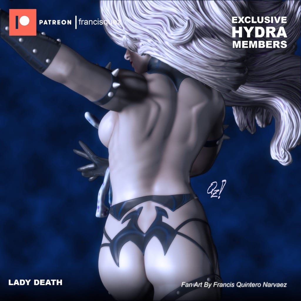 P站图纸印象馆 Francis Quez 死亡女神 Francis Quez 死亡女神