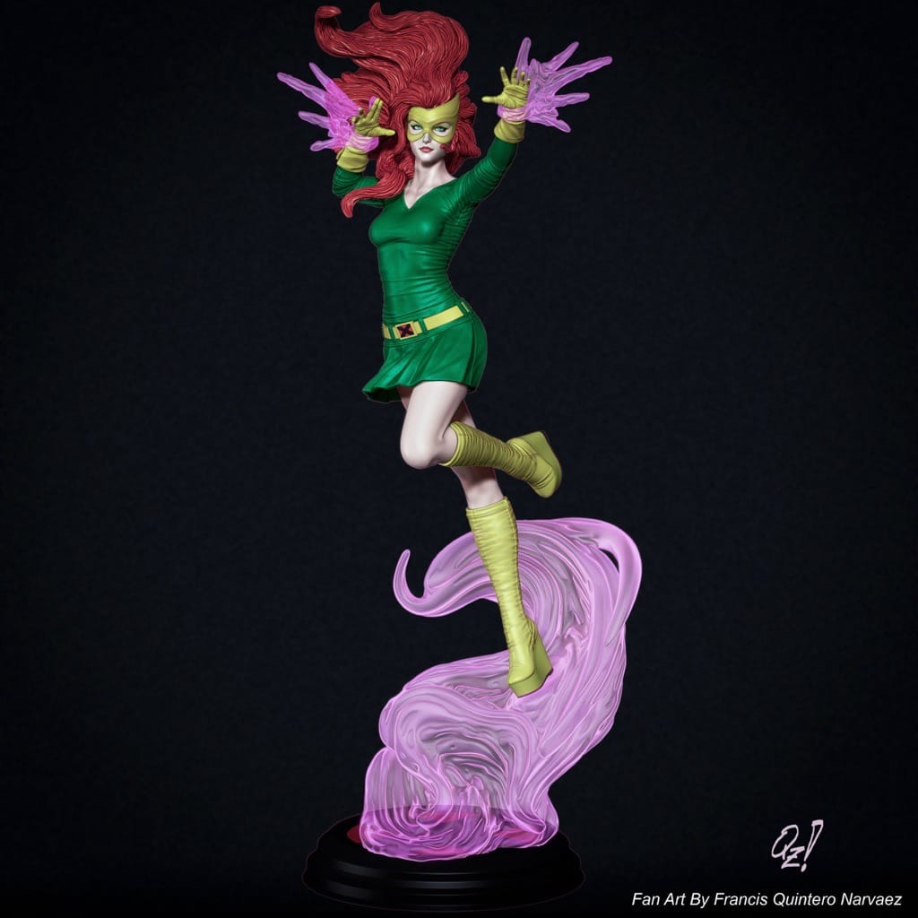 P站图纸印象馆 Francis Quez 漫威 X战警 惊奇女孩 Francis Quez 漫威 X战警 惊奇女孩