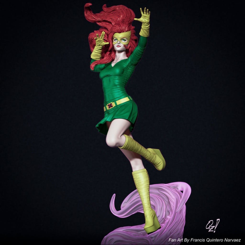 P站图纸印象馆 Francis Quez 漫威 X战警 惊奇女孩 Francis Quez 漫威 X战警 惊奇女孩