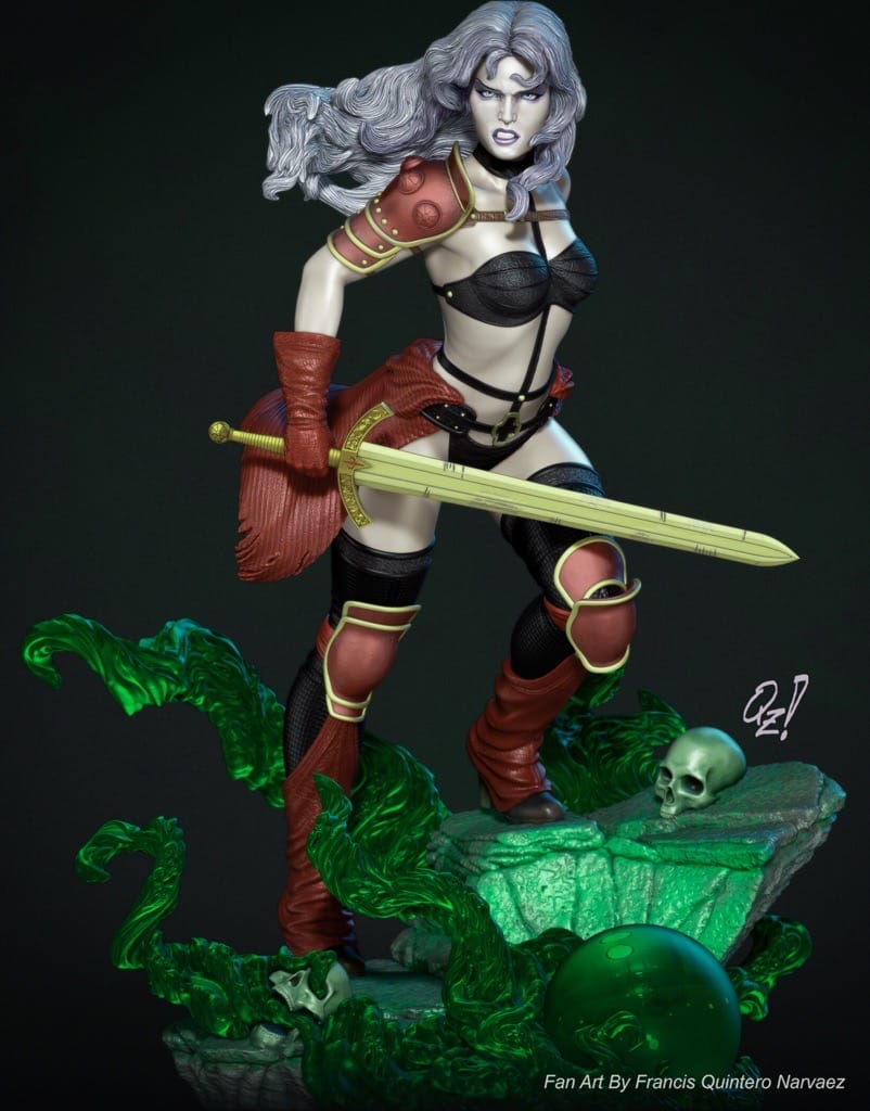 P站图纸印象馆 Francis Quez 宇宙奇趣录 Taarna Francis Quez 宇宙奇趣录 Taarna