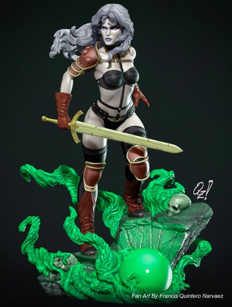 P站图纸印象馆 Francis Quez 宇宙奇趣录 Taarna Francis Quez 宇宙奇趣录 Taarna