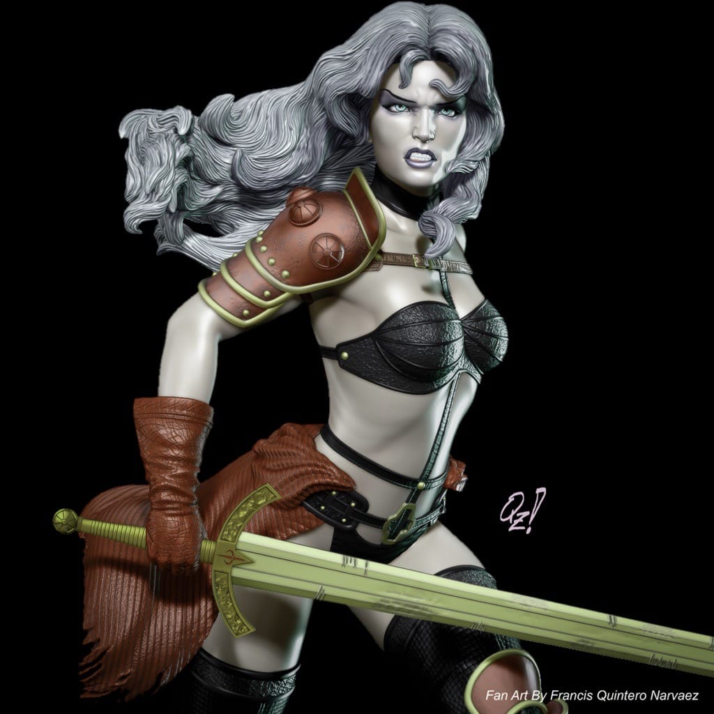 P站图纸印象馆 Francis Quez 宇宙奇趣录 Taarna Francis Quez 宇宙奇趣录 Taarna