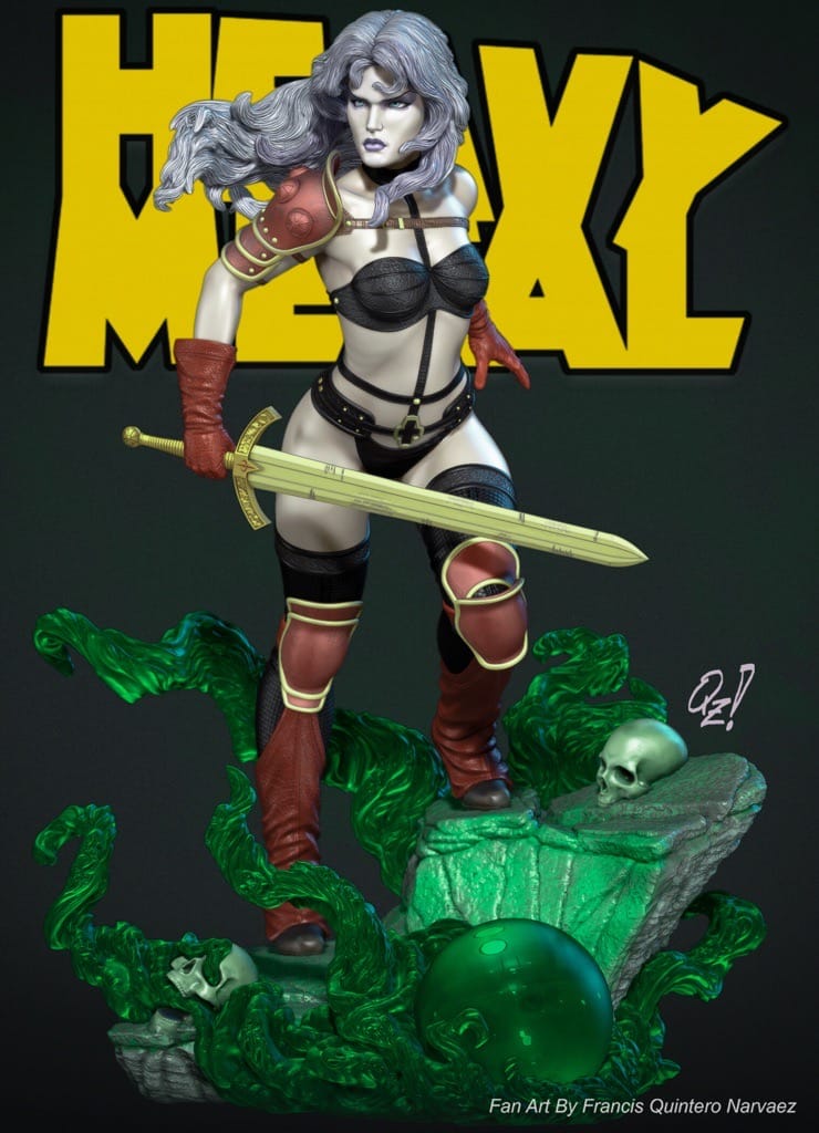 P站图纸印象馆 Francis Quez 宇宙奇趣录 Taarna Francis Quez 宇宙奇趣录 Taarna