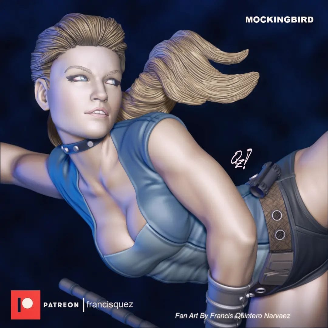 P站图纸印象馆 Francis Quez 漫威 复联 仿声鸟 Francis Quez 漫威 复联 仿声鸟