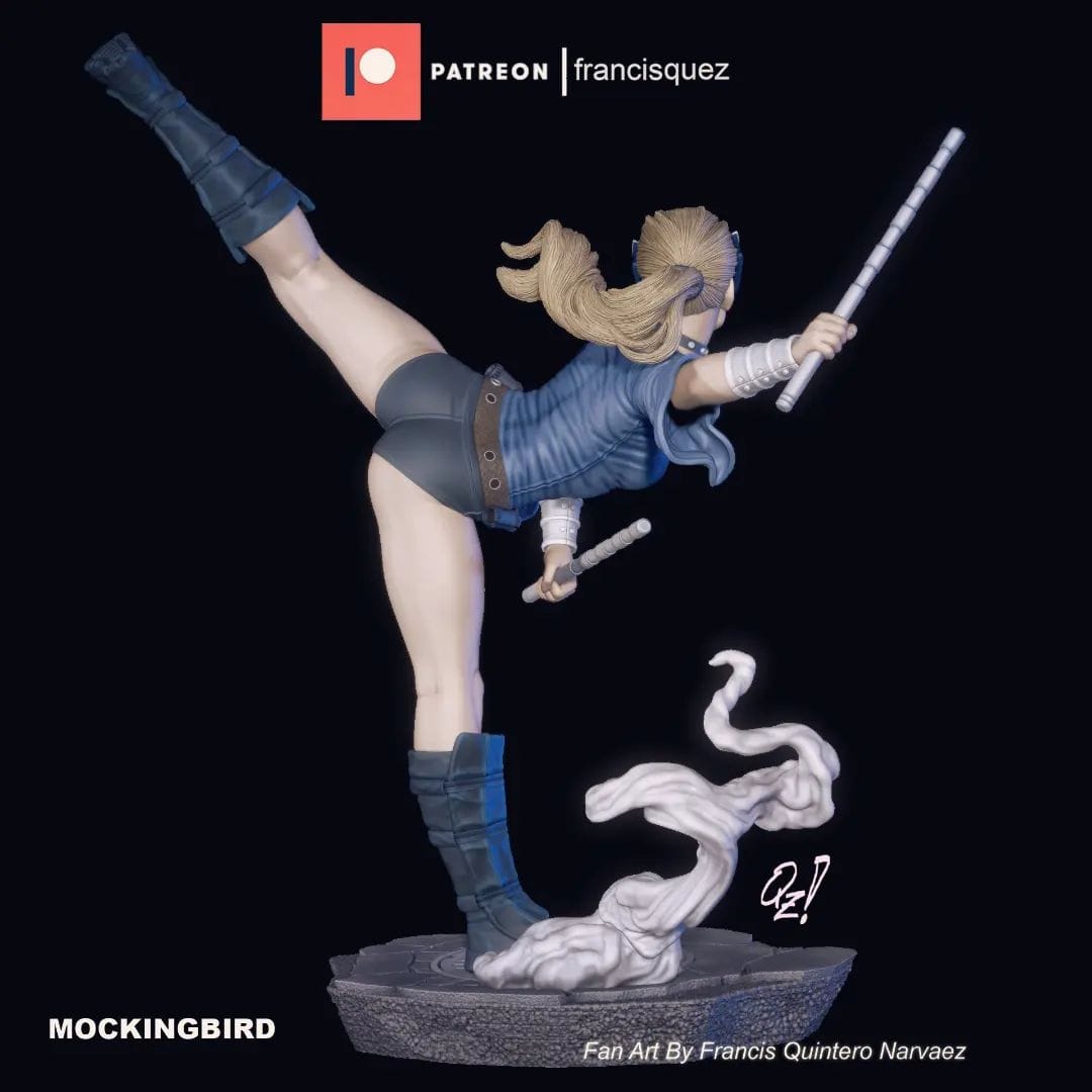 P站图纸印象馆 Francis Quez 漫威 复联 仿声鸟 Francis Quez 漫威 复联 仿声鸟