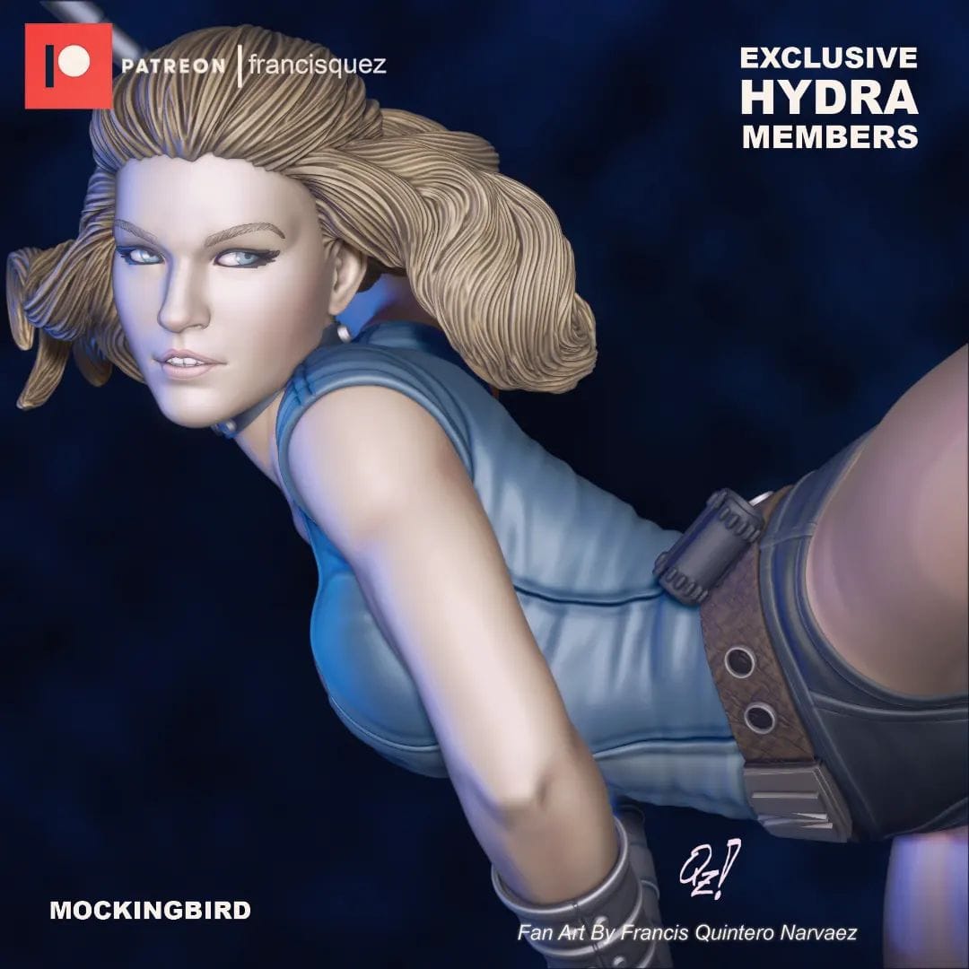 P站图纸印象馆 Francis Quez 漫威 复联 仿声鸟 Francis Quez 漫威 复联 仿声鸟