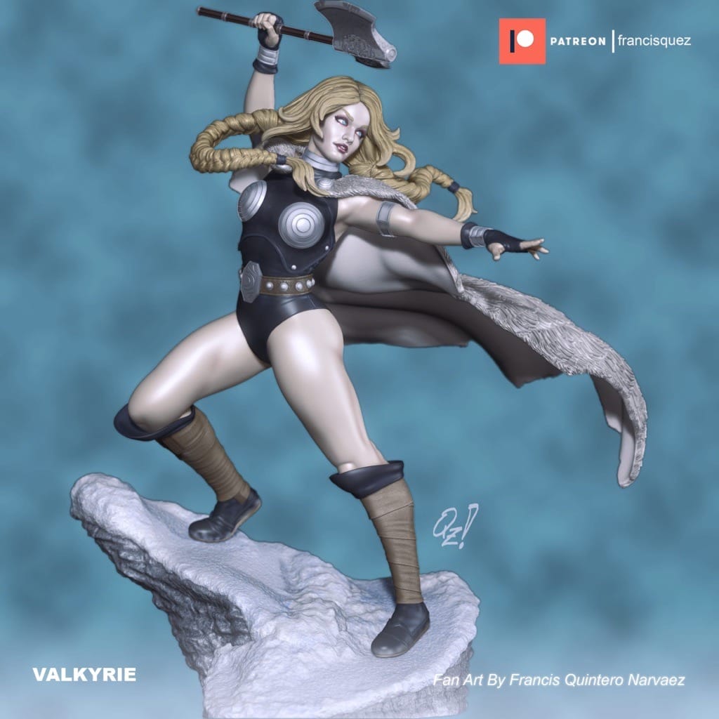 P站图纸印象馆 Francis Quez 女武神 Francis Quez 女武神