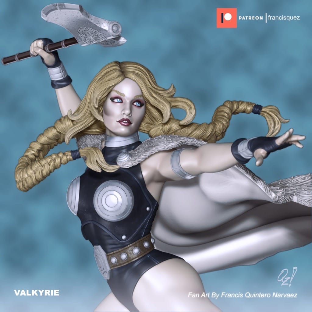 P站图纸印象馆 Francis Quez 女武神 Francis Quez 女武神