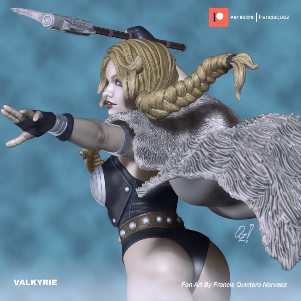 P站图纸印象馆 Francis Quez 女武神 Francis Quez 女武神