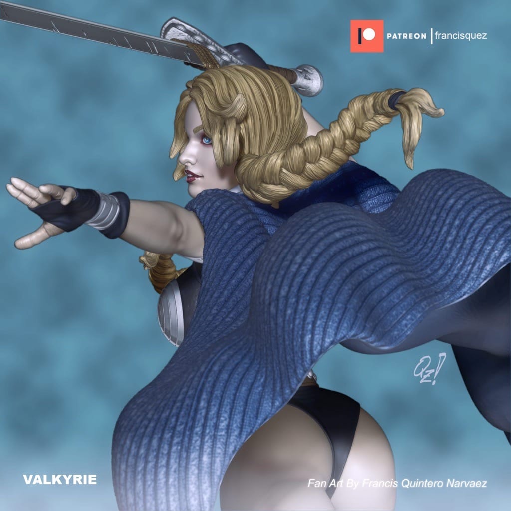 P站图纸印象馆 Francis Quez 女武神 Francis Quez 女武神