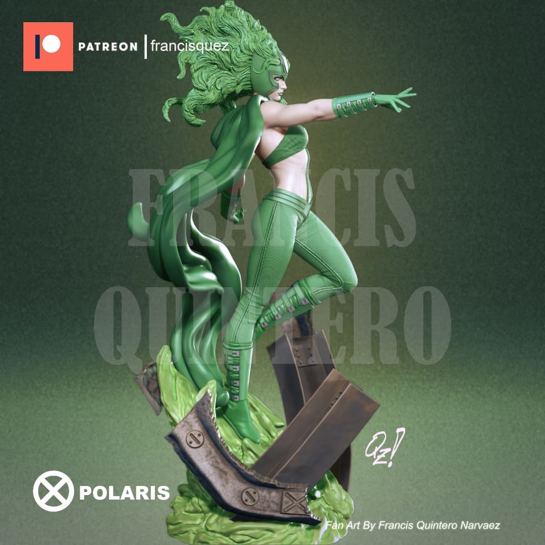 P站图纸印象馆 Francis Quez 漫威 X战警 北极星 Francis Quez 漫威 X战警 北极星