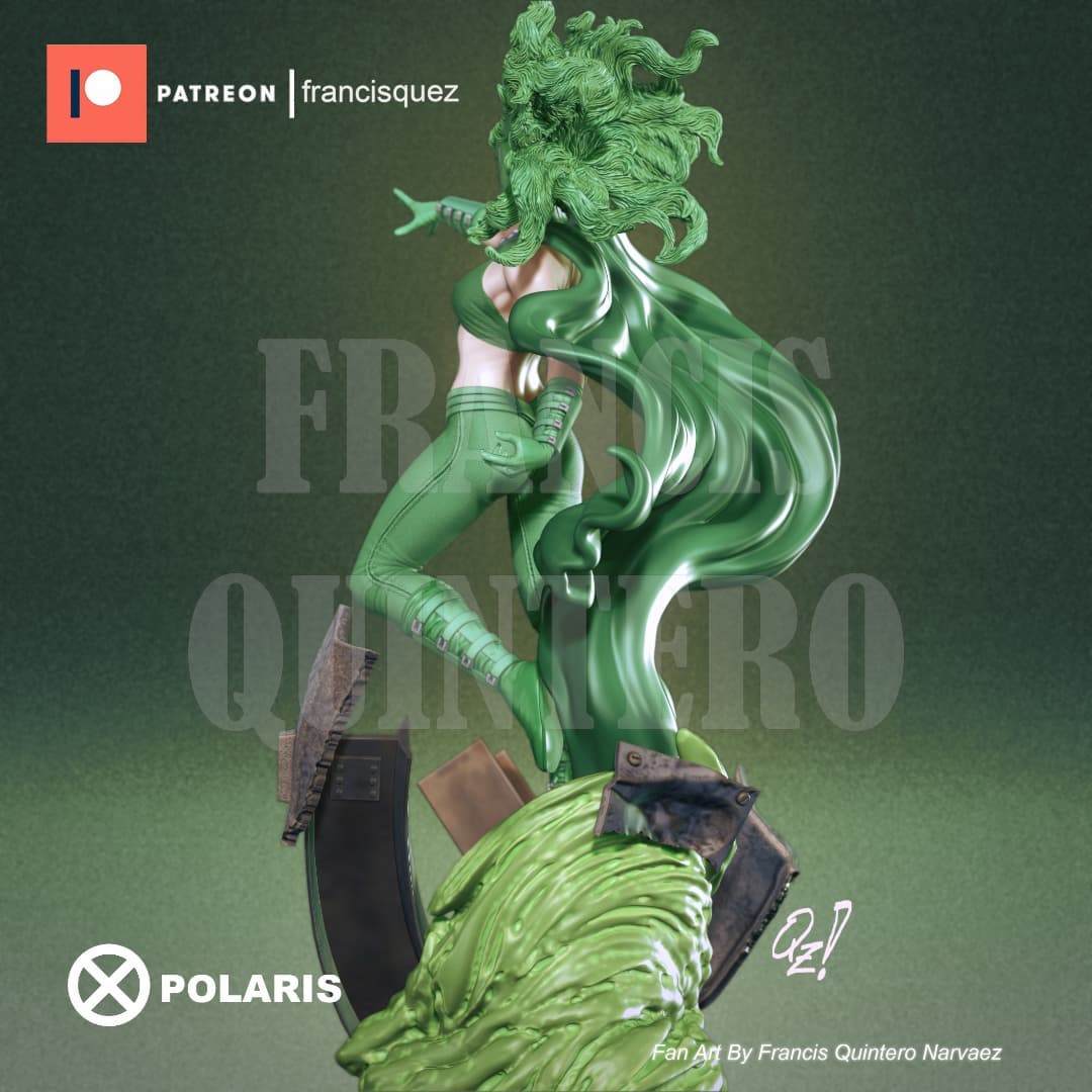 P站图纸印象馆 Francis Quez 漫威 X战警 北极星 Francis Quez 漫威 X战警 北极星