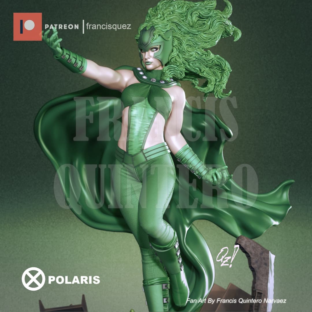 P站图纸印象馆 Francis Quez 漫威 X战警 北极星 Francis Quez 漫威 X战警 北极星