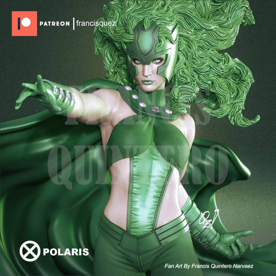 P站图纸印象馆 Francis Quez 漫威 X战警 北极星 Francis Quez 漫威 X战警 北极星