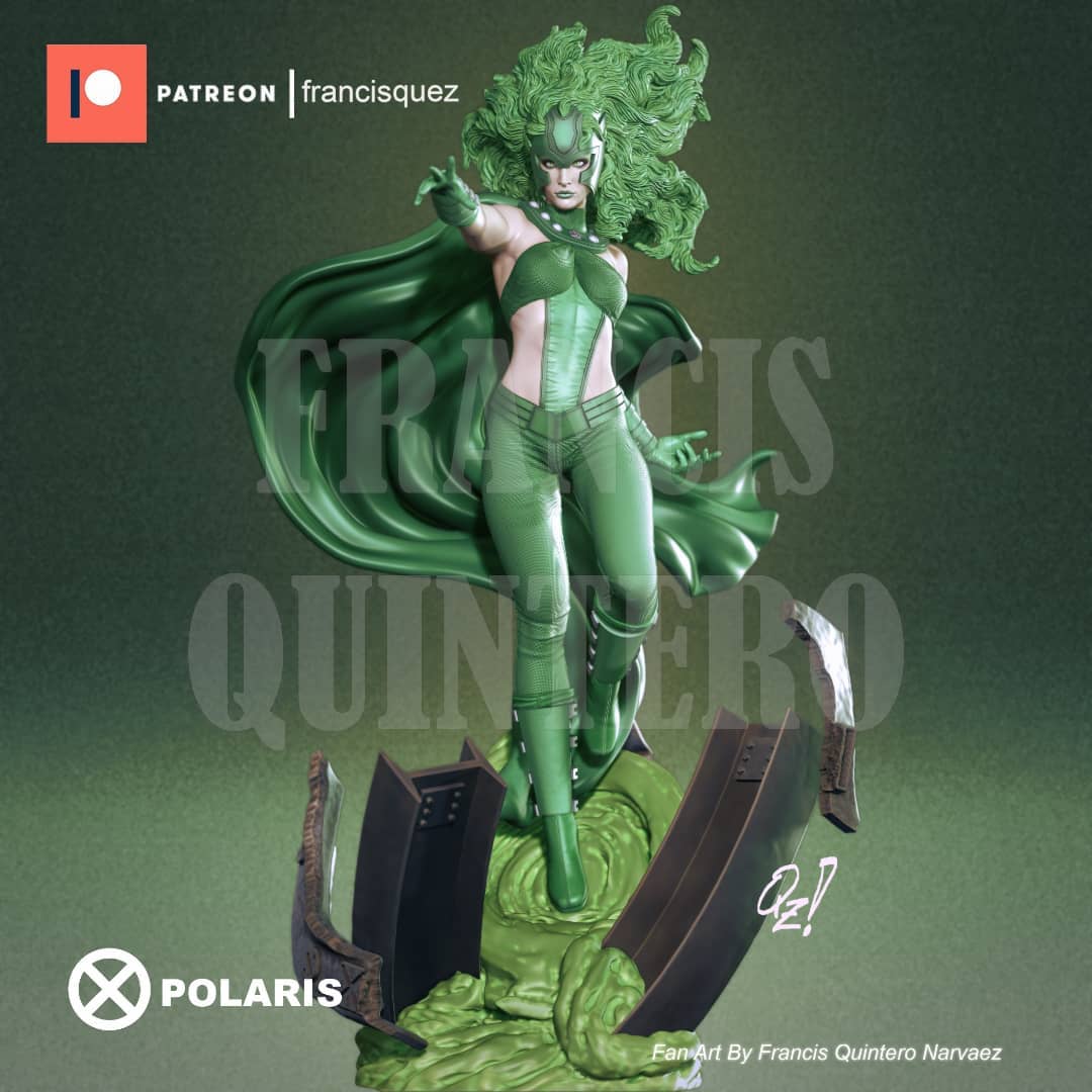 P站图纸印象馆 Francis Quez 漫威 X战警 北极星 Francis Quez 漫威 X战警 北极星