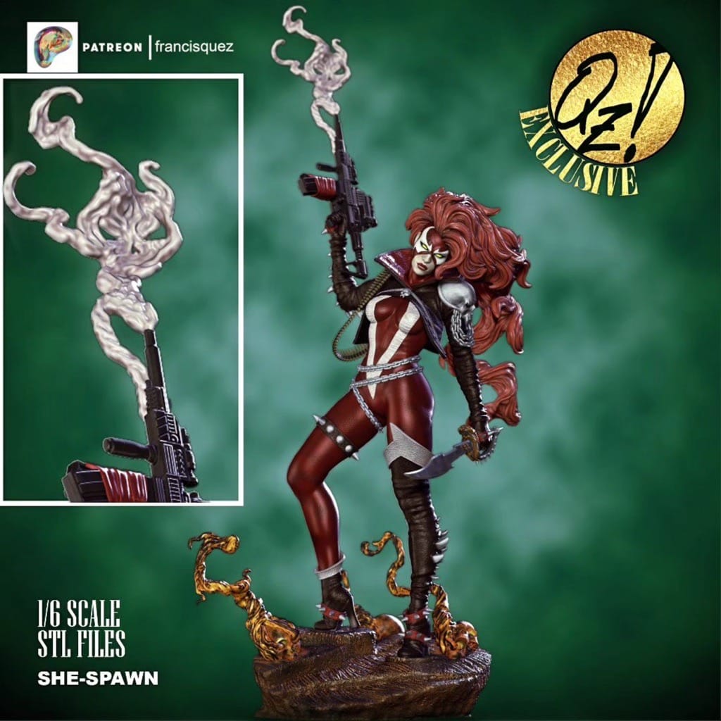 P站图纸印象馆 Francis Quez 女再生侠 Francis Quez 女再生侠