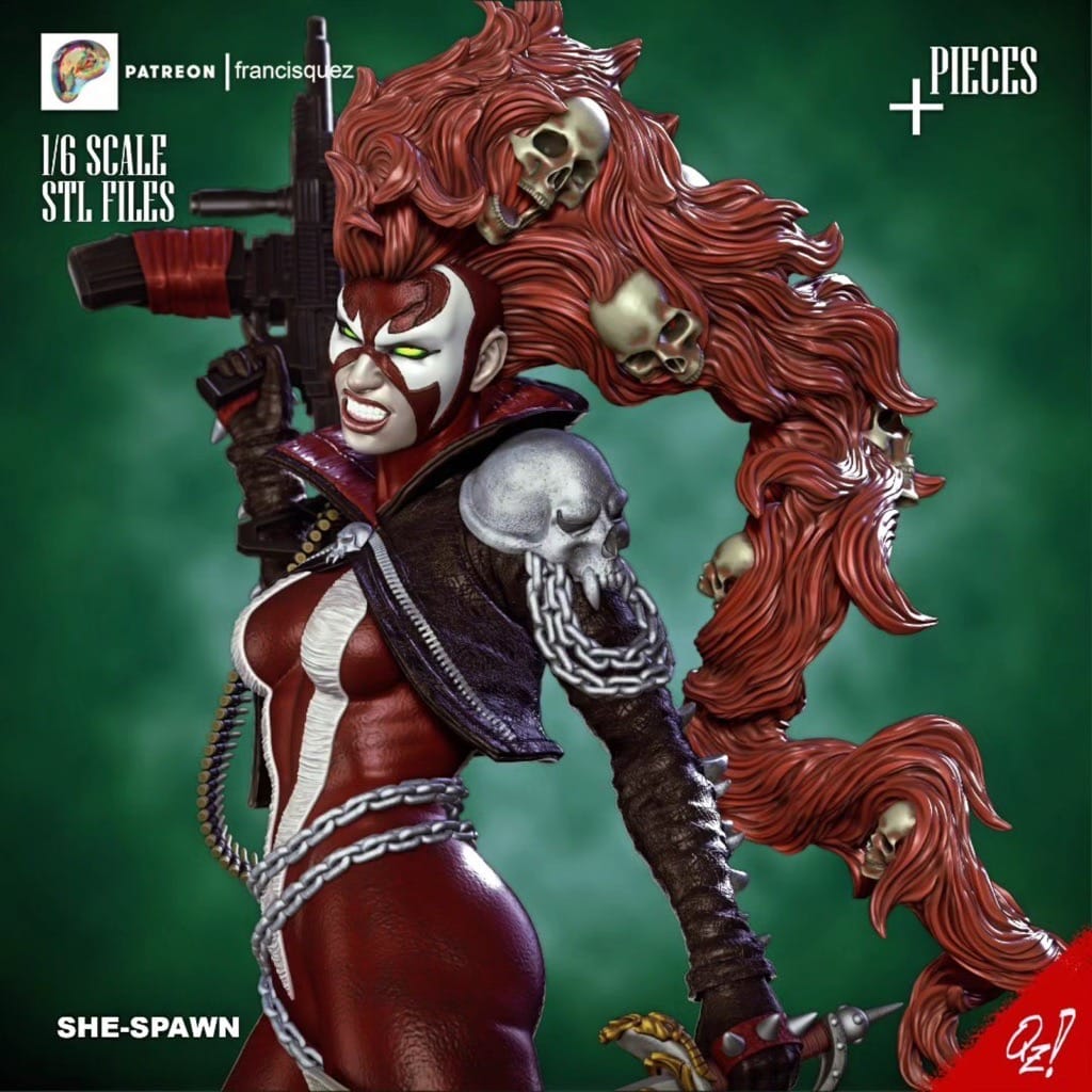 P站图纸印象馆 Francis Quez 女再生侠 Francis Quez 女再生侠