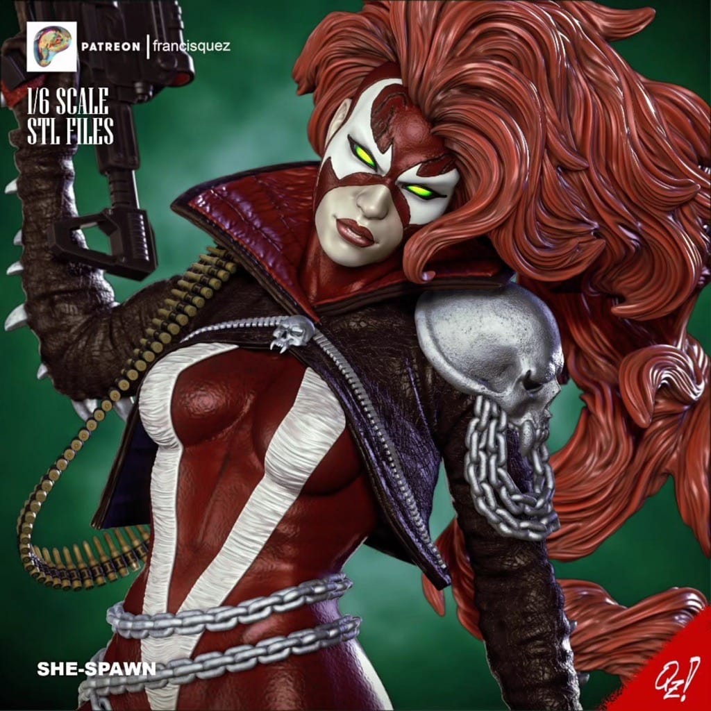 P站图纸印象馆 Francis Quez 女再生侠 Francis Quez 女再生侠