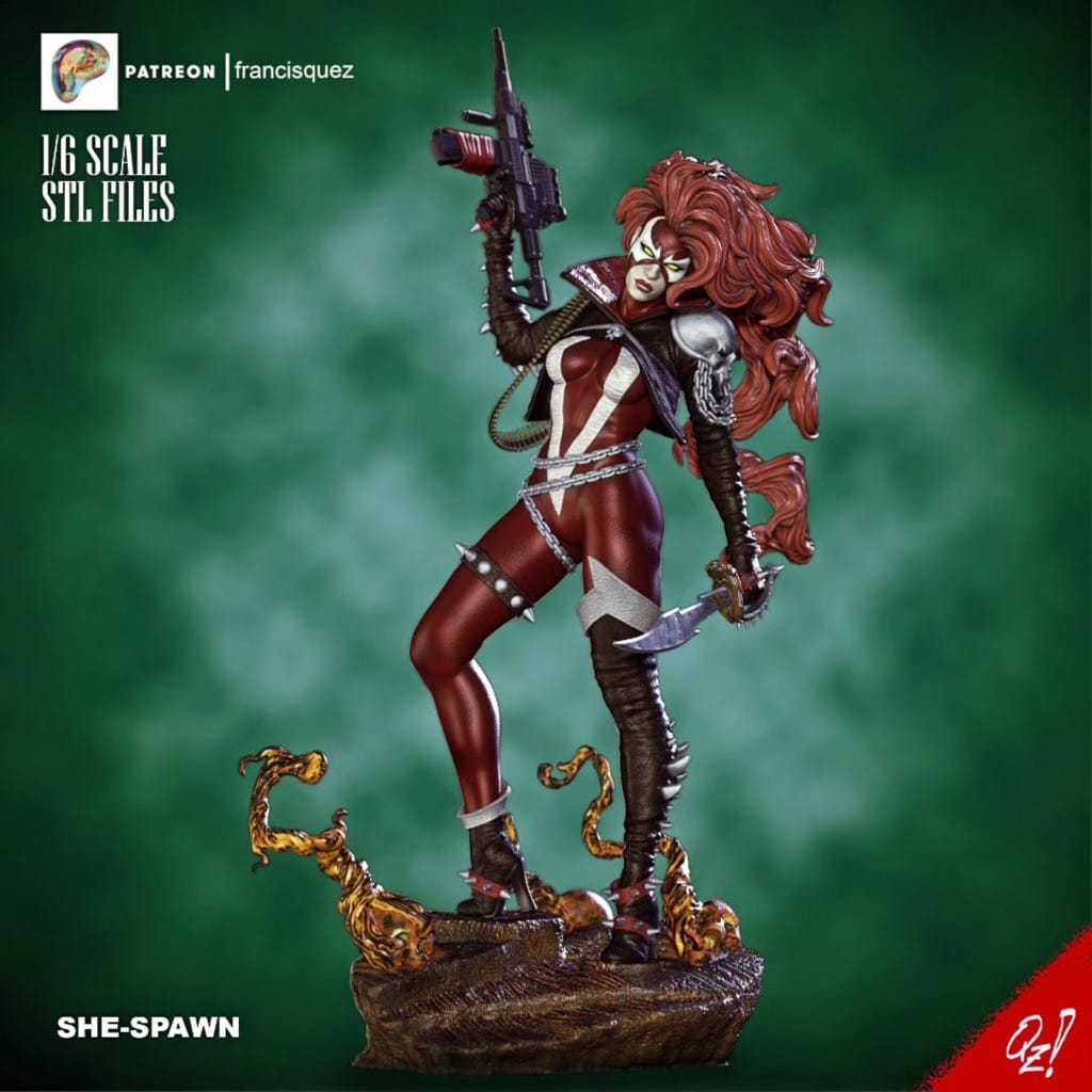 P站图纸印象馆 Francis Quez 女再生侠 Francis Quez 女再生侠