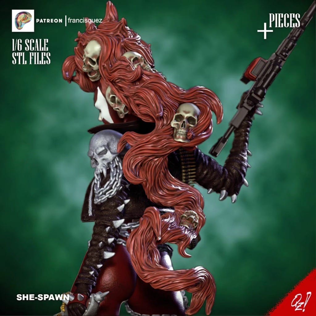 P站图纸印象馆 Francis Quez 女再生侠 Francis Quez 女再生侠