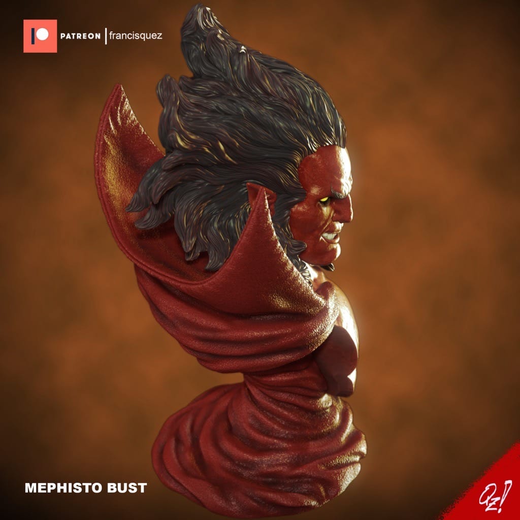 P站图纸印象馆 Francis Quez 漫威 银魔 靡菲斯特 Francis Quez 漫威 银魔 靡菲斯特