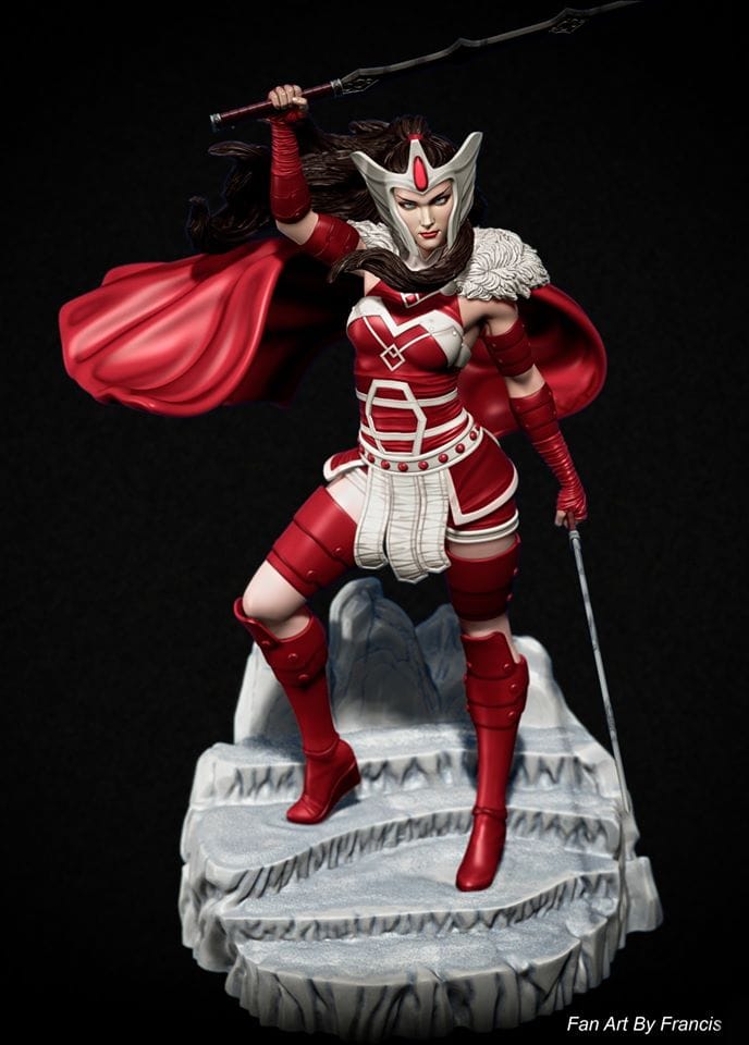 P站图纸印象馆 Francis Quez 漫威 神秘之旅 希芙 Francis Quez 漫威 神秘之旅 希芙