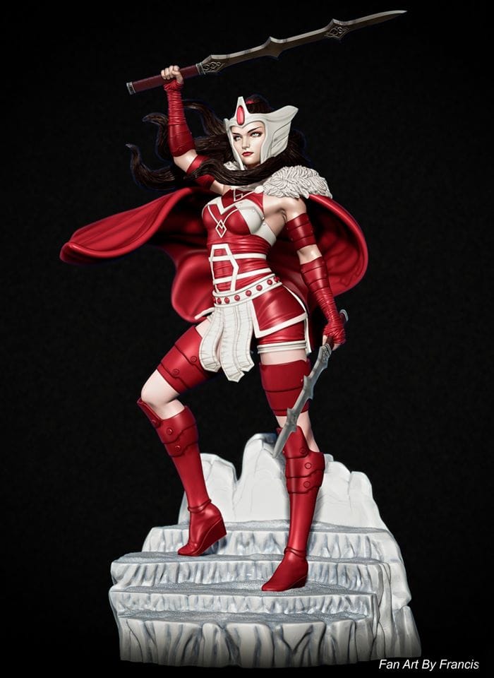 P站图纸印象馆 Francis Quez 漫威 神秘之旅 希芙 Francis Quez 漫威 神秘之旅 希芙