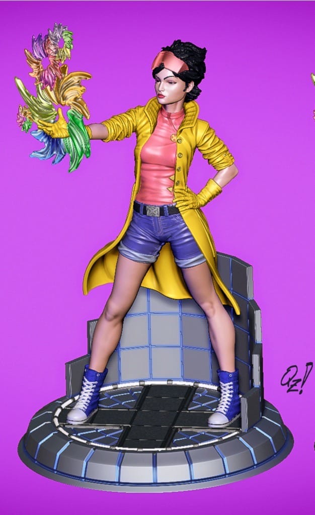 P站图纸印象馆 Francis Quez 漫威 X战警 李千欢 Francis Quez 漫威 X战警 李千欢