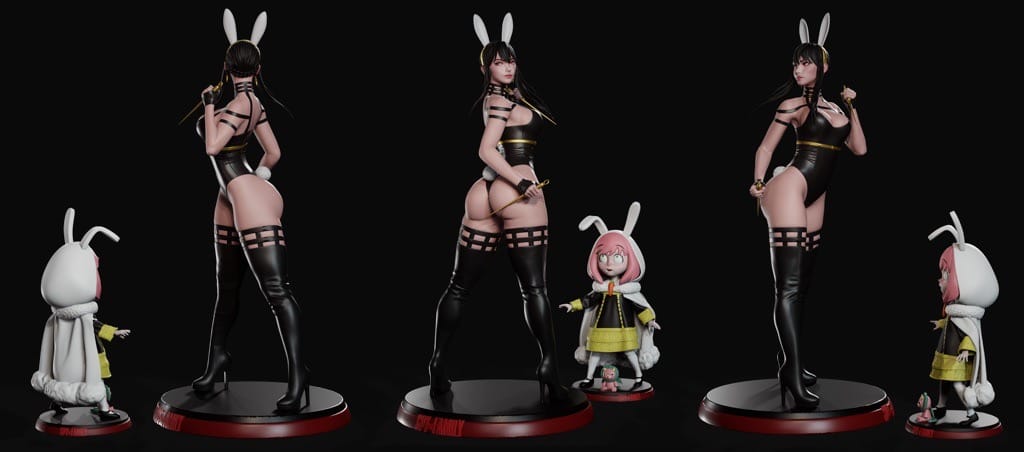 P站图纸印象馆 Goyd Figures 间谍过家家 荆棘公主 约尔·福杰 Goyd Figures 间谍过家家 荆棘公主 约尔·福杰