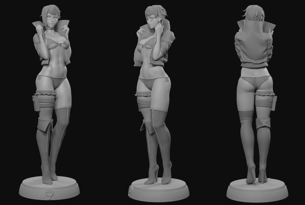 P站图纸印象馆 Goyd Figures 火影忍者 宇智波佐良娜 Goyd Figures 火影忍者 宇智波佐良娜