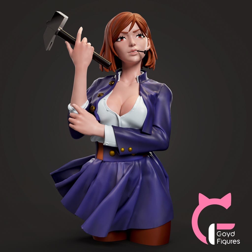 P站图纸印象馆 Goyd Figures 咒术回战 钉崎野蔷薇 Goyd Figures 咒术回战 钉崎野蔷薇