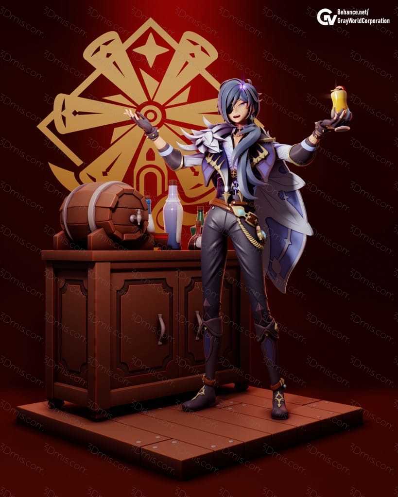 GrayWorld 原神 骑士凯亚