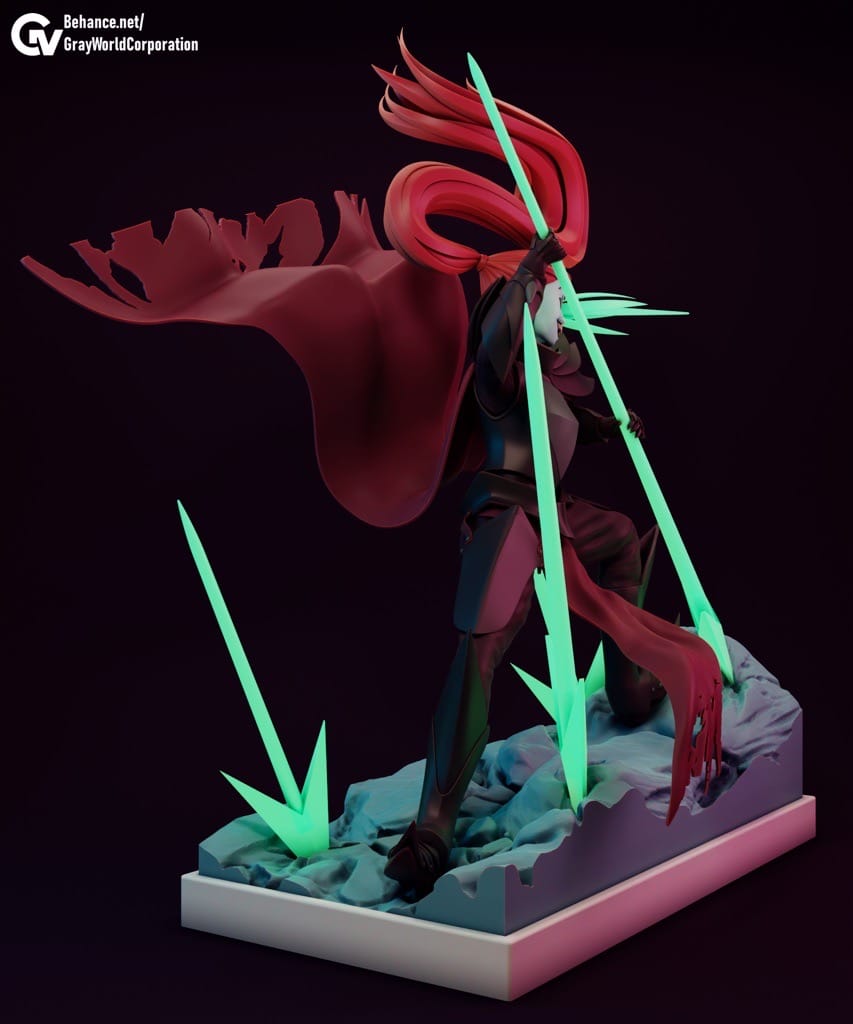 P站图纸印象馆 GrayWorld 英灵 安黛因 GrayWorld 英灵 安黛因