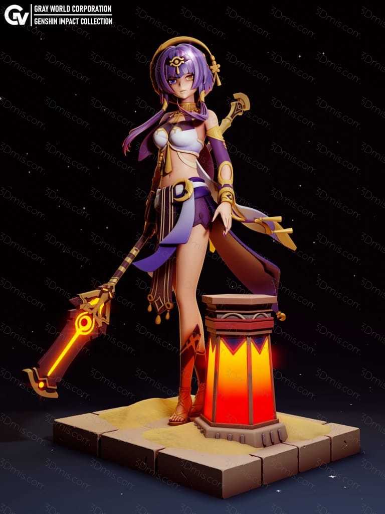 GrayWorld 原神 沙漠守护者 坎蒂丝