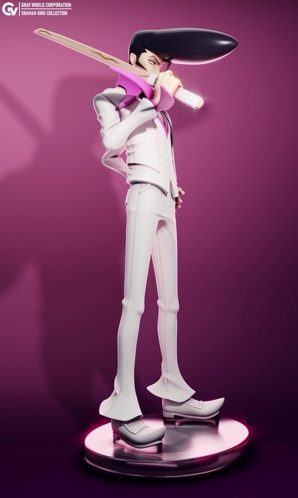 P站图纸印象馆 GrayWorld 通灵王 木刀之龙 GrayWorld 通灵王 木刀之龙