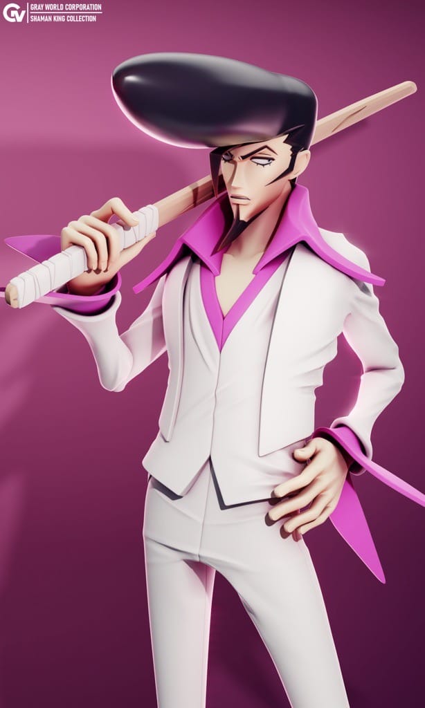 P站图纸印象馆 GrayWorld 通灵王 木刀之龙 GrayWorld 通灵王 木刀之龙